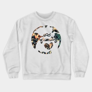 Earthly eco friendly sticker Crewneck Sweatshirt